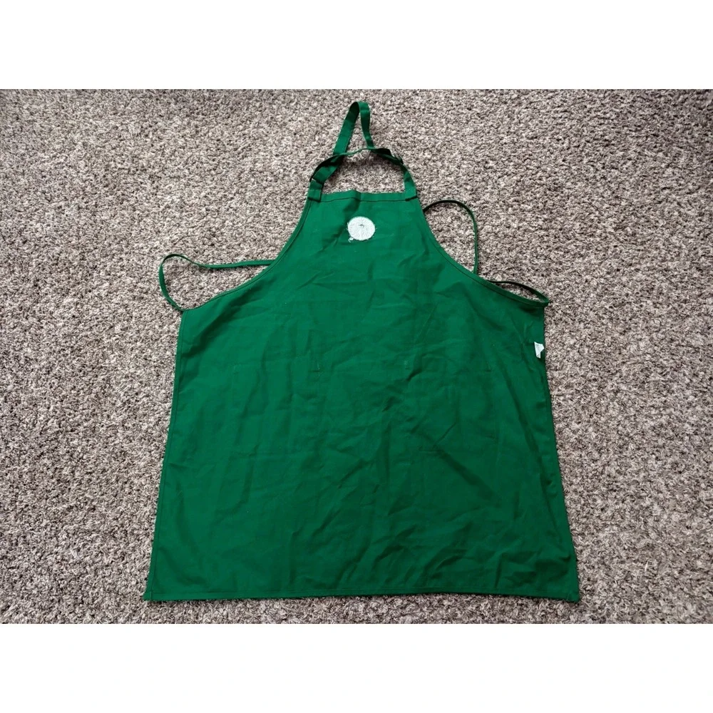 Starbucks Barista Apron Green Uniform Embroidered Siren Logo Two Pocket 11010737